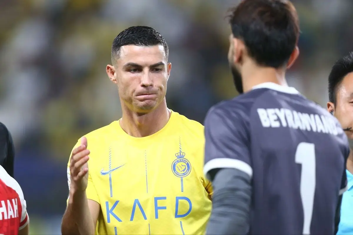 اولین واکنش رونالدو بعد از دومین تقابل با پرسپولیس 