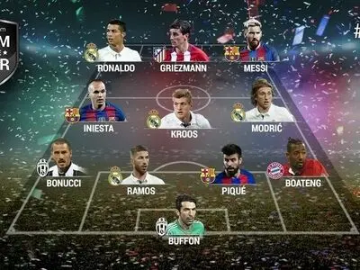 تیم منتخب سال 2016 اعلام شد + عکس