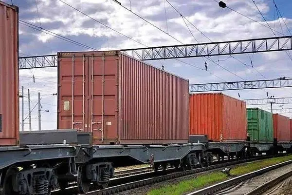 Russian cargo train in Iran’s Bandar Abbas for transshipment to Saudi Arabia