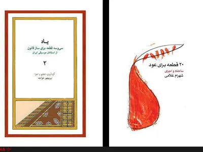 دو جلد کتاب درباره عود و قانون منتشر شد