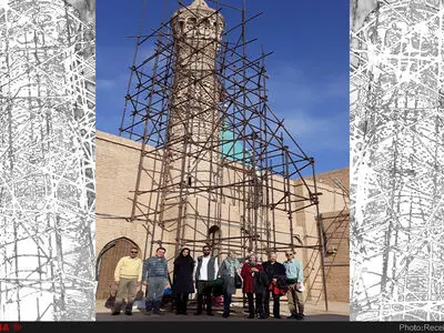 مرحله دوم مطالعات منار مجموعه تاریخی بسطام به پایان رسید