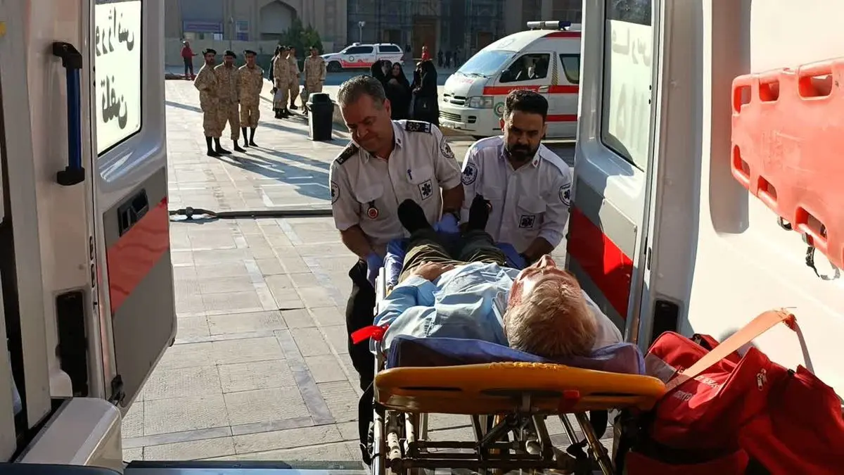 مانور بزرگ «ایمنی، امداد و نجات» در حرم شاهچراغ برگزار شد