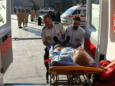 مانور بزرگ «ایمنی، امداد و نجات» در حرم شاهچراغ برگزار شد