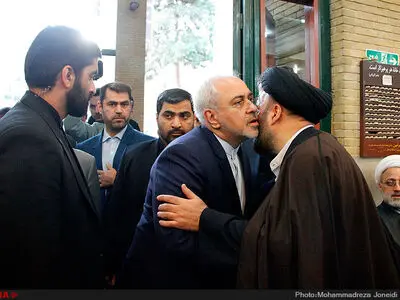 مراسم ترحیم غضنفر رکن آبادی سفیر سابق ایران در لبنان
