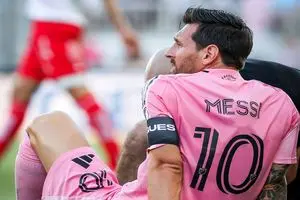 مصدومیت نگران کننده مسی