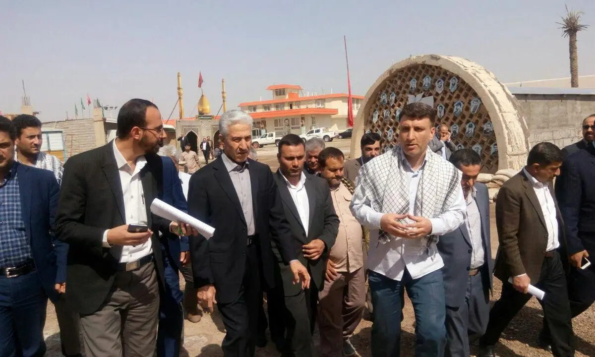 بازدید وزیر علوم از محل پذیرایی و اسکان اردوهای راهیان نور