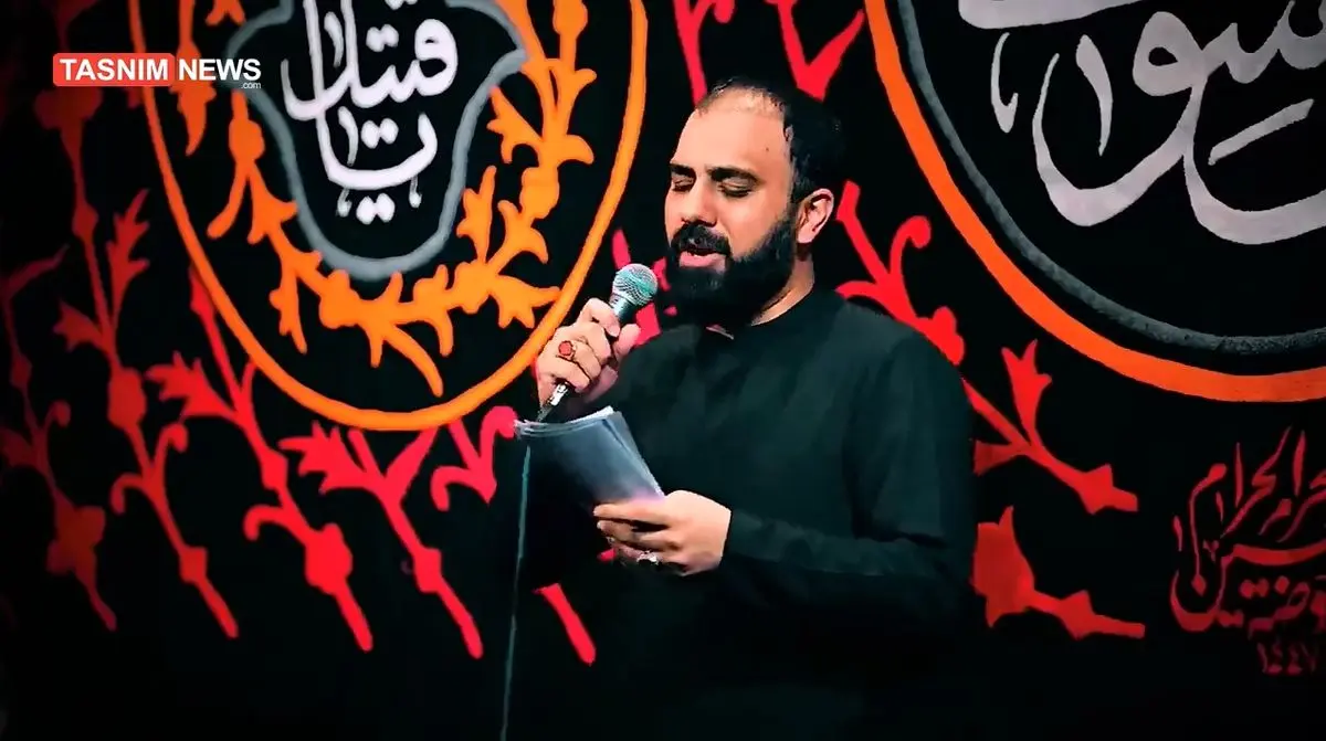 نوحه‌ خوانی سید مهدی حسینی در محرم ۱۴۰۴ + فیلم