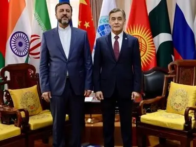 غریب‌آبادی با دبیرکل سازمان همکاری شانگهای دیدار کرد