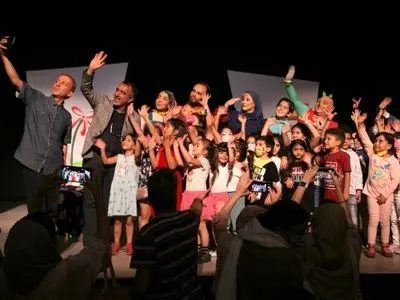 «پنگوئن‌ها» و « غول نخودفرنگی »  میزبان مدیرکل اداره‌ی هنرهای نمایشی شدند