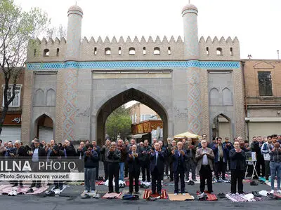 نماز عید فطر درتبریز