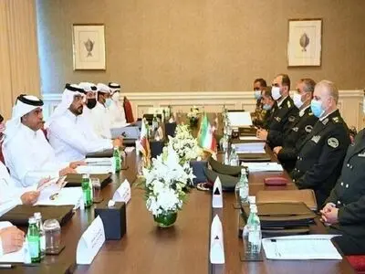 
إیران و قطر تناقشان أمن السواحل بینهما 