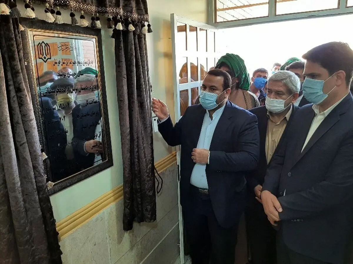 افتتاح دبستان ۶ کلاسه شهدای دهکده حمیدیه با اعتبار ۳۰ میلیارد ریال