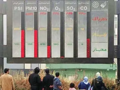 بهره‌برداری از ایستگاه سنجش کیفیت هوا در مرکز پایتخت
