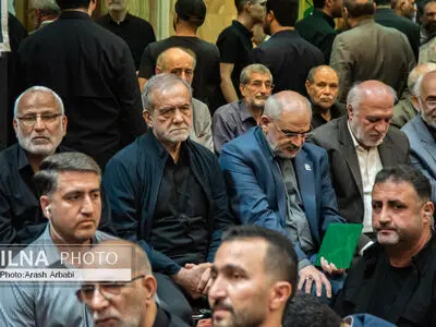 مراسم بزرگداشت مرحوم احمد توکلی با حضور رییس جمهور 