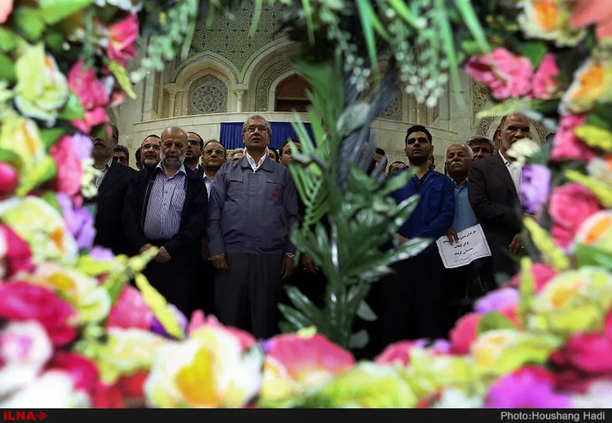 تجدید میثاق وزیر کار و دبیرکل خانه کارگر با آرمانهای امام (ره)