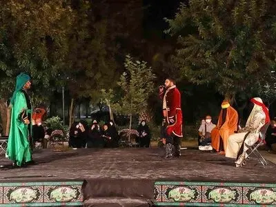 تعزیه «حضرت مسلم‌(ع)» با رعایت پروتکل‌های بهداشتی اجرا شد