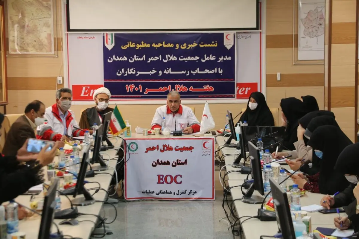 در سال گذشته بیش از 800 هزار خدمت به مردم ارائه شد/23 پایگاه امدادی در همدان افتتاح میشود
