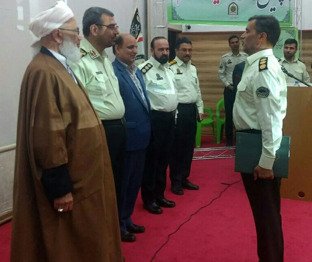 فرمانده جدید نیروی انتظامی شهرستان تربت جام معرفی شد