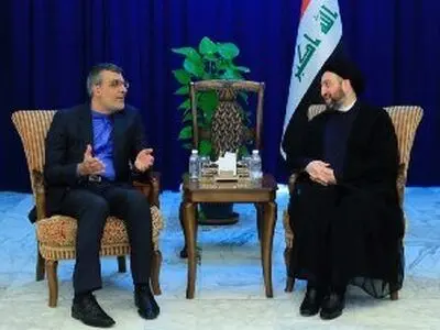 عمار حکیم با جابری انصاری دیدار کرد