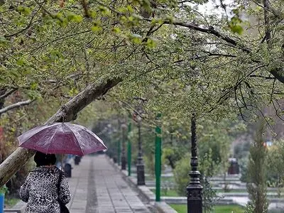 بارش باران در برخی استان‌های کشور تا پایان تعطیلات 