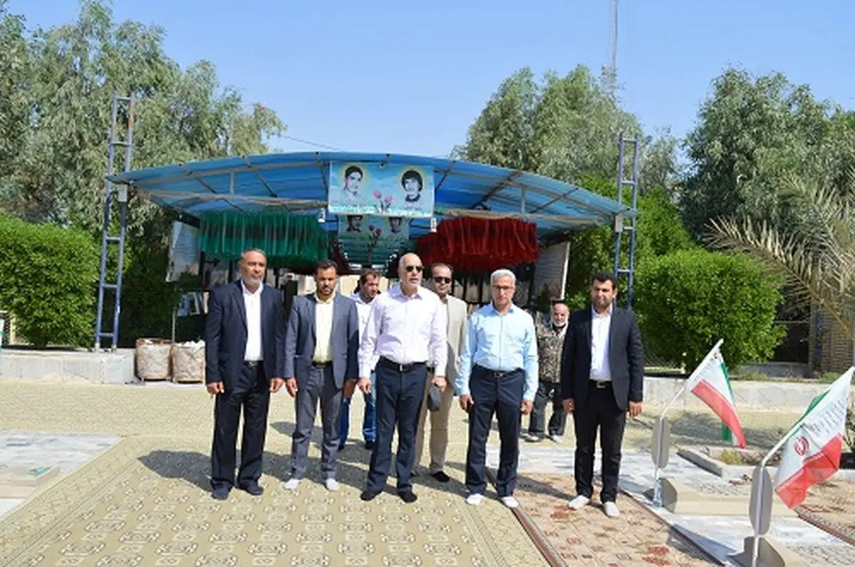 بازدید مدیرکل دفتر فنی استانداری از پروژه یادمان شهدای کرخه نور در هویزه