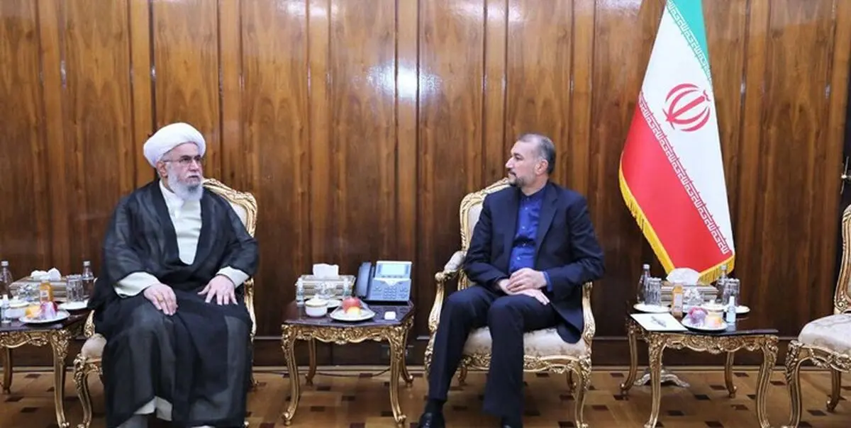 دیدار دبیرکل مجمع جهانی اهل بیت با امیرعبداللهیان