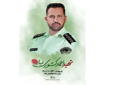 عامل شهادت سروان «احمد کشوری‌نیا» دستگیر شد