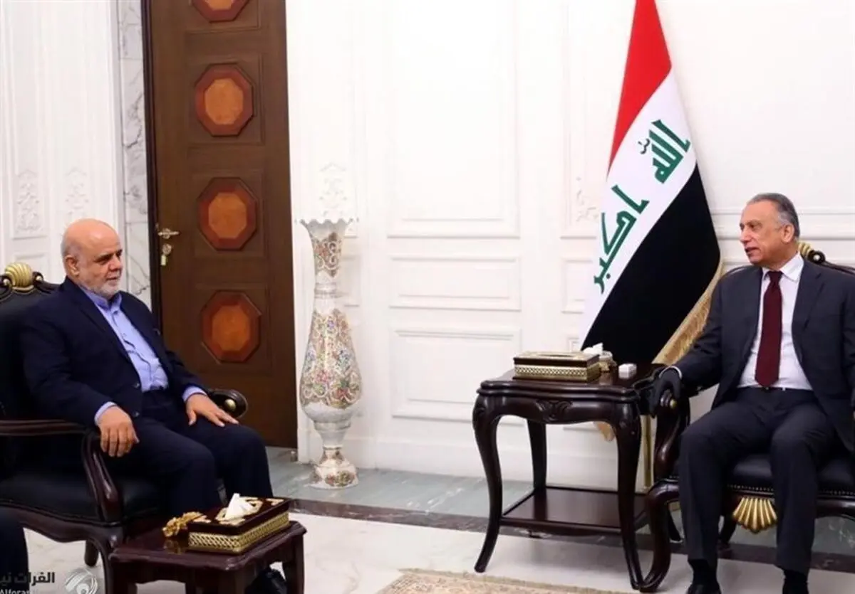 الکاظمی: نحرص على إقامة أفضل العلاقات مع ایران 