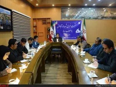گزارش تصویری نشست خبری ماهانه شهردار آبادان