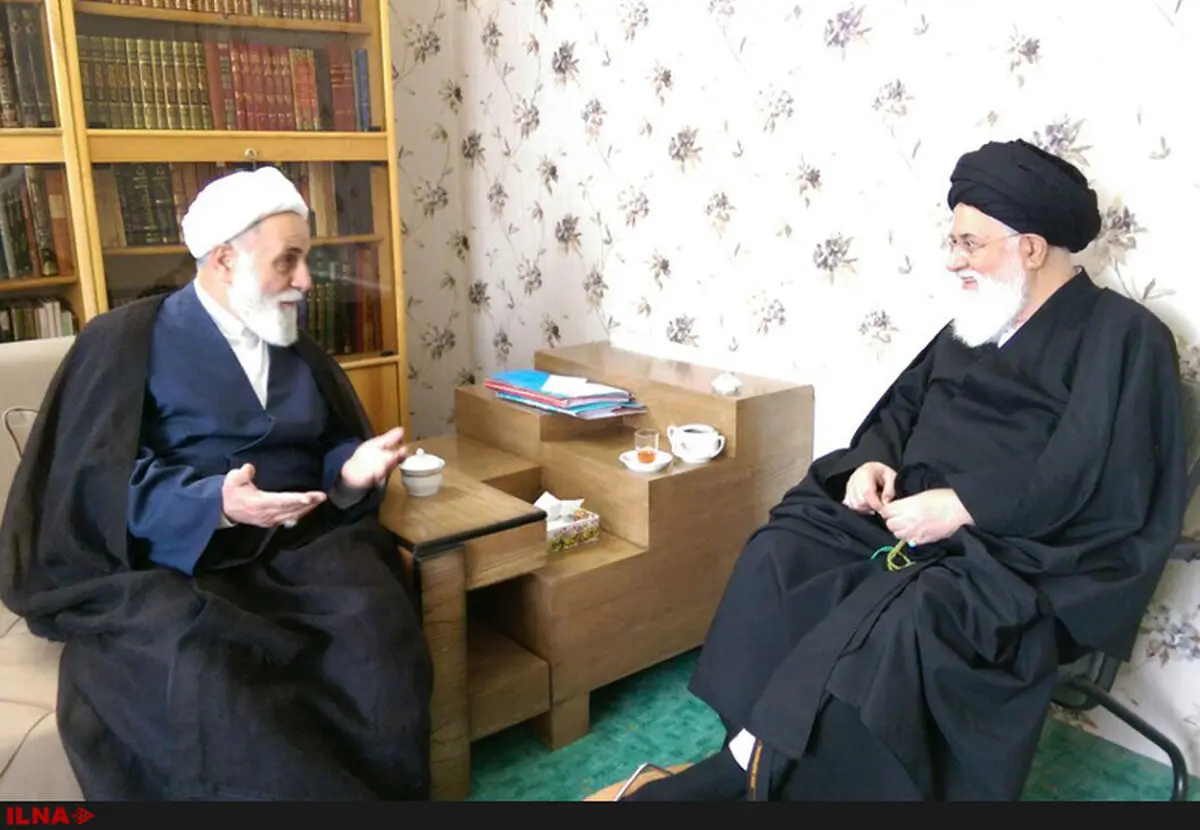 دیدار حجت‌الاسلام ناطق‌نوری با علم‌الهدی بعد از ۱۲ سال + تصاویر