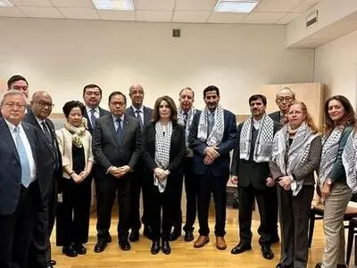 اعلام همبستگی کاردار ایران و سایر دیپلمات‌های مقیم سوئد با ملت فلسطین