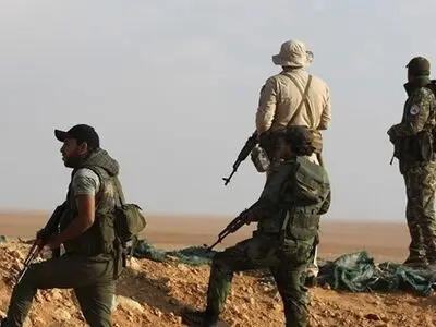 الحشد الشعبی مواضع داعش در الانبار را بمباران کرد
