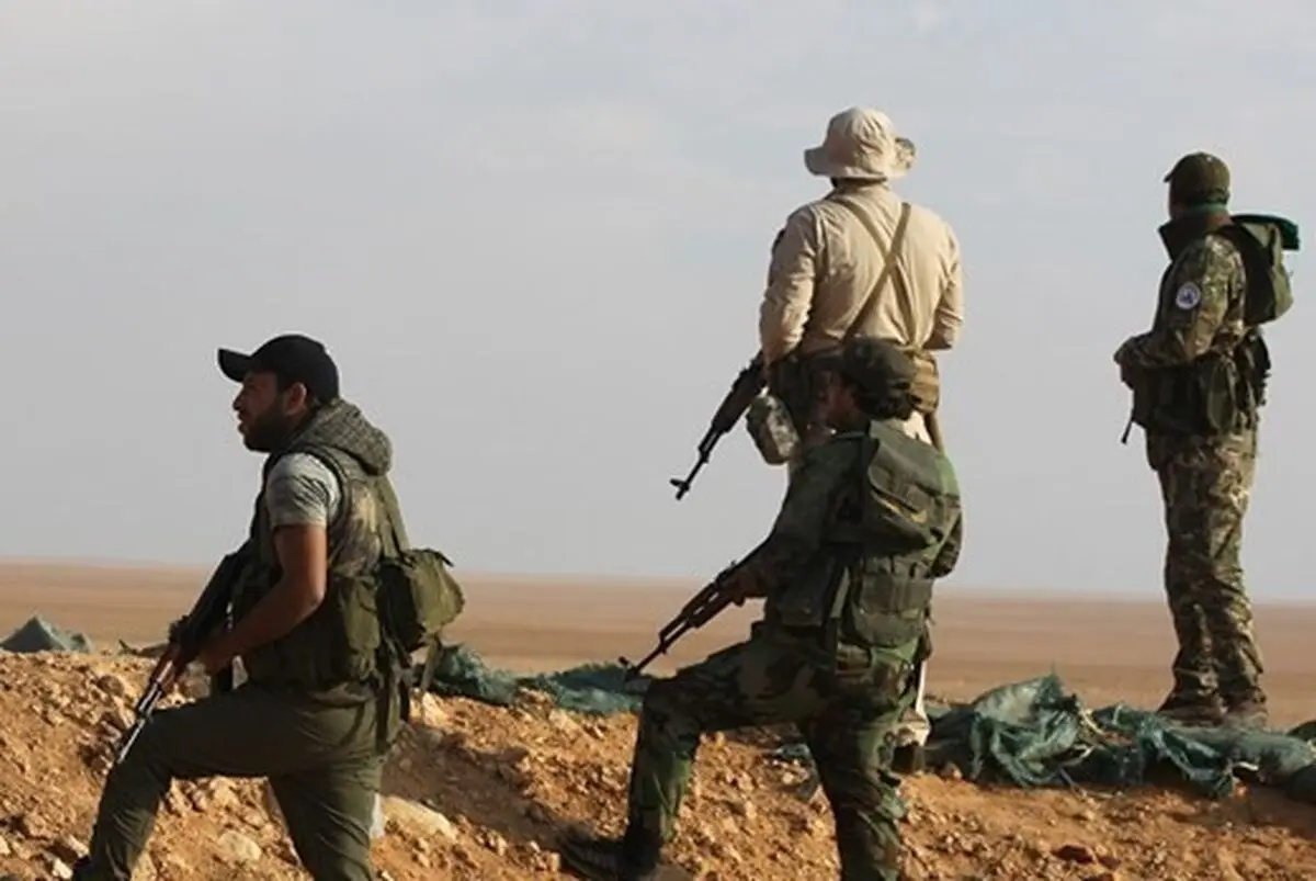 الحشد الشعبی مواضع داعش در الانبار را بمباران کرد
