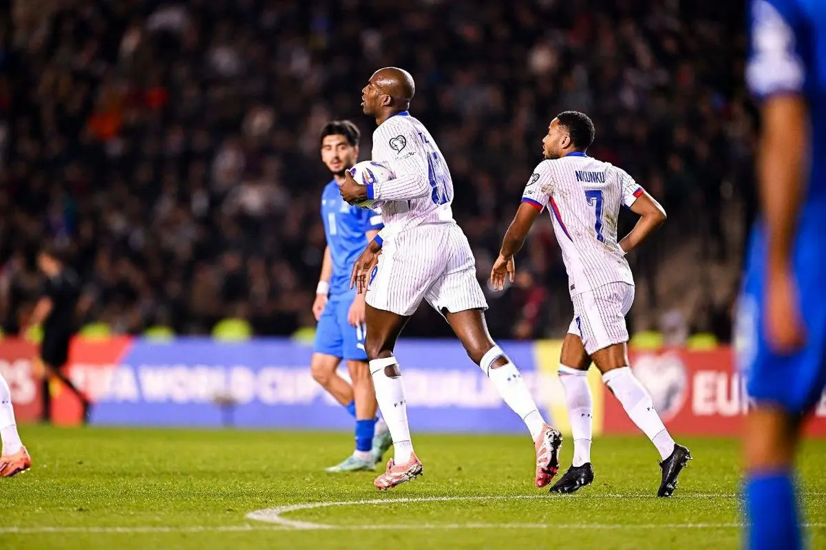 فرانسه ۳ - ۱ آذربایجان؛ پیروزی مقتدرانه فرانسه پس از شوک ابتدایی