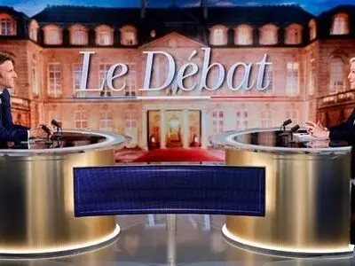  French Presidential Runoff Kicks Off between Macron, Le Pen