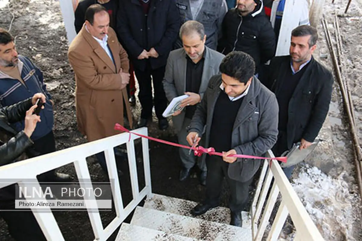 پنجمین پل عابر پیاده مکانیزه شهری در رشت افتتاح شد