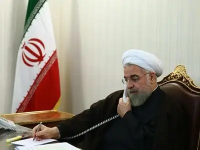  الرئیس روحانی یتصل هاتفیا مع عمران خان 