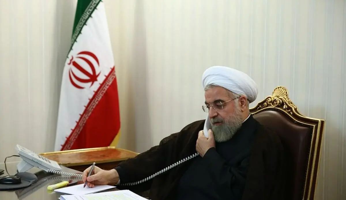  الرئیس روحانی یتصل هاتفیا مع عمران خان 