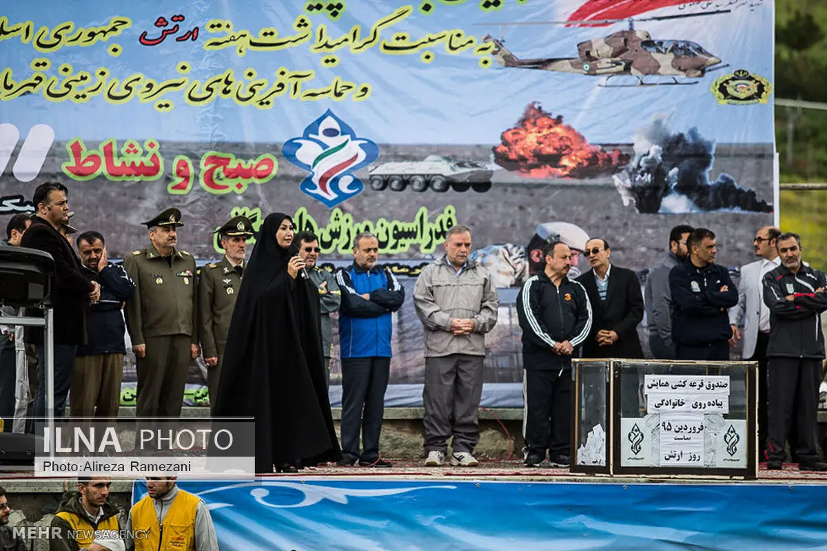 همایش بزرگ پیاده‌روی خانواده در قزوین برگزار شد