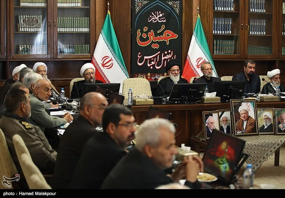 أولى جلسات مجمع تشخیص مصلحة النظام برئاسة آیة الله هاشمی شاهرودی