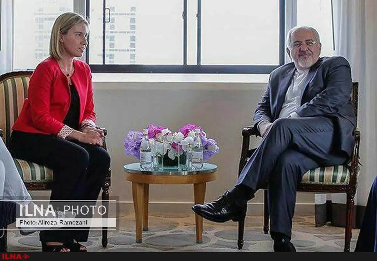 درخواست ظریف از موگرینی برای برگزاری جلسه کمیسیون مشترک برجام