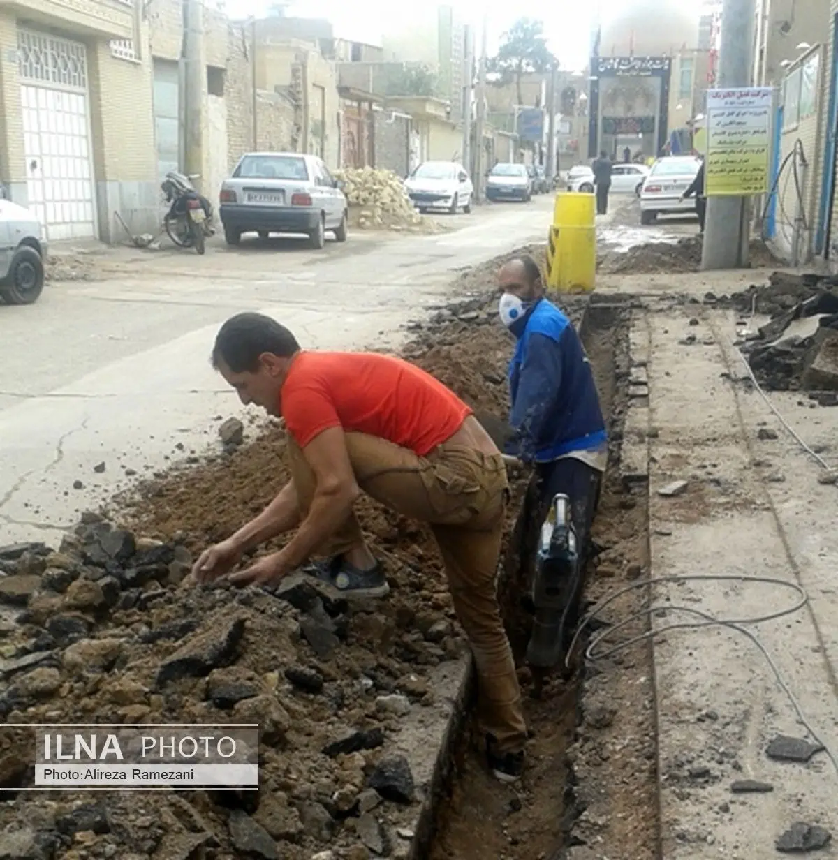 آغاز بهسازی شبکه تأسیساتی معابر بافت تاریخی کاشان