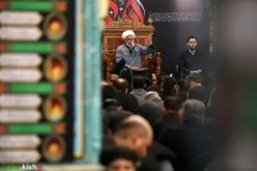 مراسم عزاداری اربعین حسینی در مسجد خاتم ‌الانبیاء (ص) کیش برگزار شد