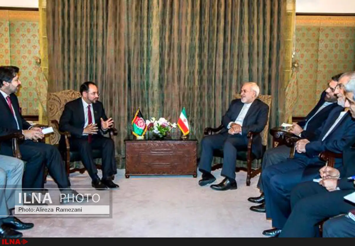 ظریف و صلاحالدین ربانی دیدار کردند