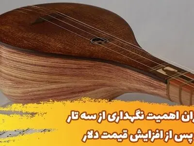 میزان اهمیت نگهداری از سه تار پس از افزایش قیمت دلار