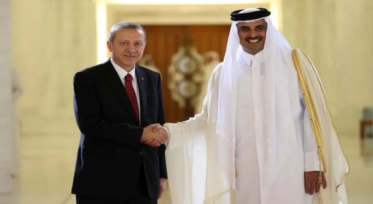 گفت‌وگوی اردوغان و بن‌تمیم درباره سوریه