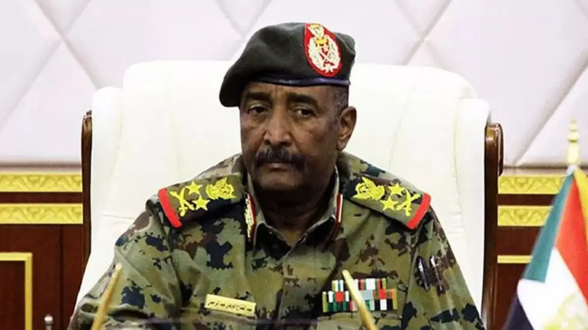 توضیح البرهان برای انحلال دولت در سودان
