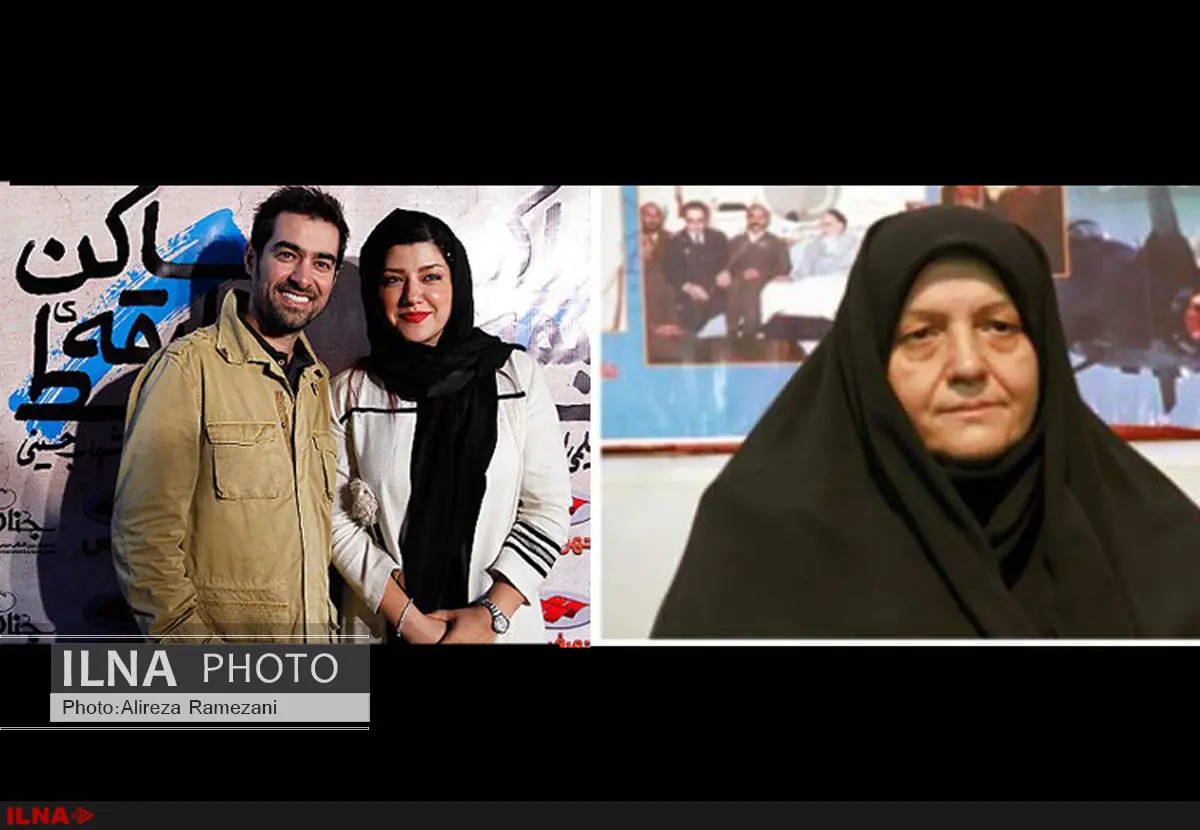 دلنوشته همسر شهاب حسینی برای همسر شهید بابایی
