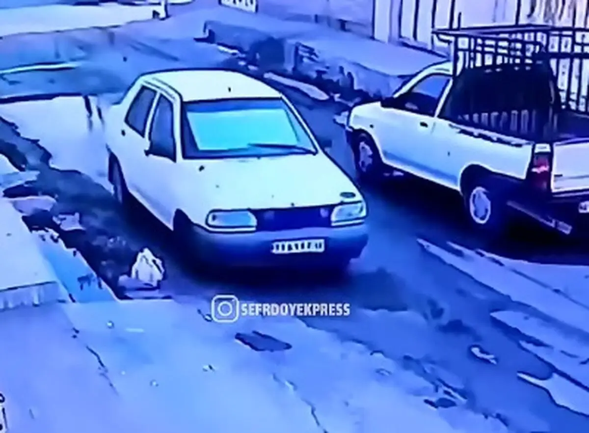 سرقت به عنف از یک خانم مسن در کوی چمران درویشیه اهواز + فیلم