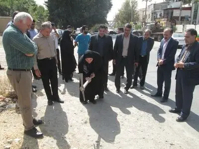کلنگ زنی آغاز پروژه گاز رسانی به عباس‌آباد جاجرود